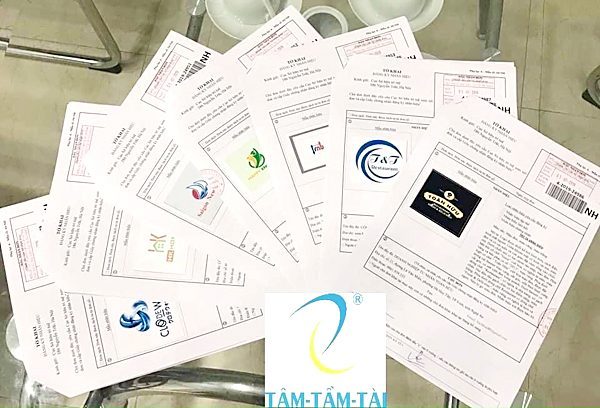 Giấy chứng nhận đăng ký nhãn hiệu Tâm - Tầm - Tài đã làm cho khách hàng ở Nghệ An