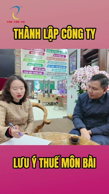 Thuế Môn Bài Đối Với Công Ty Mới Thành Lập Được Quy Định Như Thế Nào